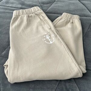 Hollister Fleece Dad Joggers